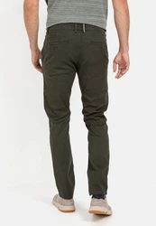 camel active Chinos Khaki/Dunkelgrün