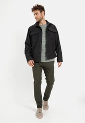 camel active Chinos Khaki/Dunkelgrün
