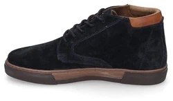 camel active Sneaker Schnürboots High Top Dunkelblau/Schwarz/Blau