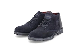 bugatti Schnürboots 'Barrack' Schwarz/Dunkelblau