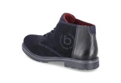 bugatti Schnürboots 'Barrack' Schwarz/Dunkelblau