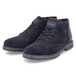 bugatti Schnürboots 'Barrack' Schwarz/Dunkelblau