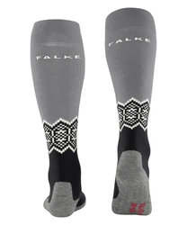 FALKE Skisocken SK2 Intermediate Dunkelgrau/Grau/Schwarz/Dunkelgrün