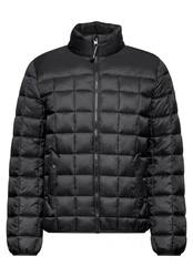 STREET ONE MEN Steppjacke mit Stehkragen Schwarz/Dunkelgrau/Grau/Gelb