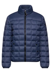 STREET ONE MEN Steppjacke mit Stehkragen Dunkelblau/Blau