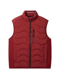 Outdoorjacke hybrid vest, burgundy dark red