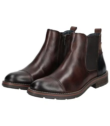 PIKOLINOS Stiefelette Braun/Dunkelbraun/Dunkelrot/Rot/Bordeaux