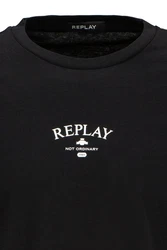 Replay T-Shirt BASIC JERSEY Schwarz