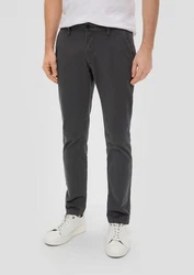 s.Oliver 5-Pocket Hose Chinohose Dunkelgrau/Khaki/Hellgrau/Grau