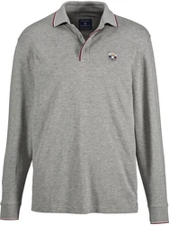 BABISTA Langarm-Poloshirt MILANVETZO grau melange