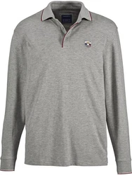 BABISTA Langarm-Poloshirt MILANVETZO grau melange