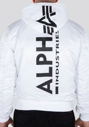 Alpha Industries Bomberjacke MA-1 ZH Back Print Dunkelblau/Weiß/Creme/Blau