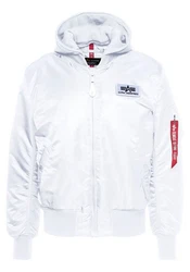 Alpha Industries Bomberjacke MA-1 ZH Back Print Dunkelblau/Weiß/Creme/Blau