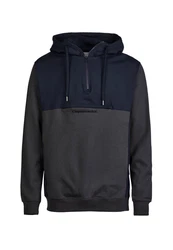 Cleptomanicx Kapuzensweatshirt Hooded Block blau/mehrfarbig