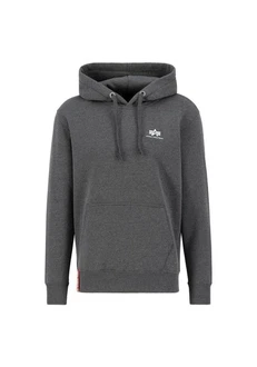 Alpha Industries Hoodie Basic Hoodie Small Logo Dunkelgrau/Hellgrau/Grau