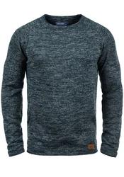 Blend Dan Herren Strickpullover Feinstrick Mit Rundhals (20700587ME) Navy (20700587)