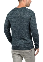 Blend Dan Herren Strickpullover Feinstrick Mit Rundhals (20700587ME) Navy (20700587)