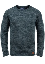 Blend Dan Herren Strickpullover Feinstrick Mit Rundhals (20700587ME) Navy (20700587)