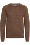 Blend Dan Herren Strickpullover Feinstrick Mit Rundhals (20700587ME) Coffee Brown (71507)