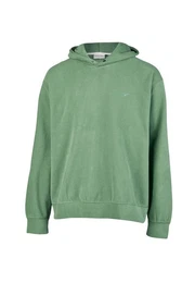Kapuzensweatshirt Hooded Cosy Button im lockeren Schnitt