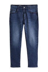Next Slim Fit Essential Jeans Dunkelblau/Blau