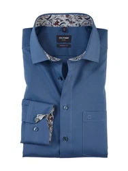 OLYMP Blusenshirt Langarmhemd 127064