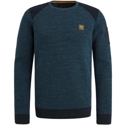 PME LEGEND Strickpullover R-neck Cotton Rib Melee Knit 
