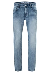 TIMEZONE 5-Pocket Jeans Slim EduardoTZ Blau/Hellblau