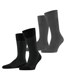 Socken Illusional Grid 2-Pack (2-Paar)