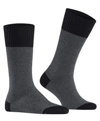 Esprit Socken Cozy Piqu Boot Dunkelblau/Dunkelgrau/Schwarz/Grau
