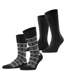Socken Scandi 2-Pack (2-Paar)