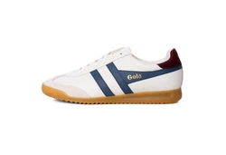Gola Schuhe Torpedo Leather Sneaker Grau/Hellblau/Weiß