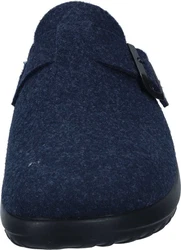 Fly Flot Pantoletten Pantoffel Blau/Dunkelblau/Hellblau