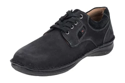 Josef Seibel Schnürschuh Alfred 03 (43703) Schwarz/Dunkelblau/Hellblau