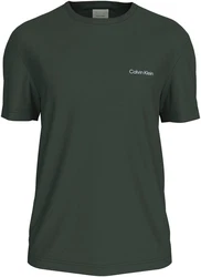Calvin Klein T-Shirt MICRO LOGO INTERLOCK T-SHIRT Dunkelgrün/Grün