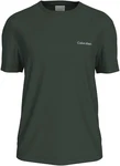 Calvin Klein T-Shirt MICRO LOGO INTERLOCK T-SHIRT Dunkelgrün/Grün
