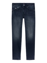 Tommy Jeans Slim-fit Jeans SCANTON SLIM mit Logoprägung Dunkelblau/Blau