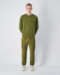 Champion Cargohose Elastic Cuff Cargo Pant Dunkelgrün/Grün/Khaki