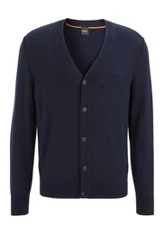 Strickjacke Avac_CD mit tiefem V-Ausschnitt