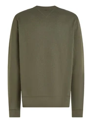 Tommy Hilfiger Sweatshirt ESSENTIAL FLEECE CREWNECK Dunkelgrün/Khaki