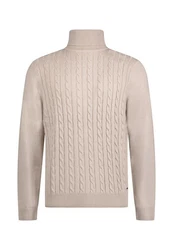 Roy Robson Strickpullover Beige/Braun
