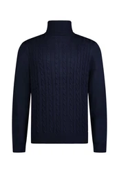 Roy Robson Strickpullover Dunkelblau/Hellblau