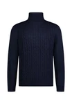 Roy Robson Strickpullover Dunkelblau/Hellblau