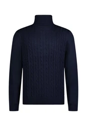 Roy Robson Strickpullover Dunkelblau/Hellblau
