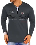 Oxcid 2-in-1 Langarmshirt Longsleeve Henley bergren