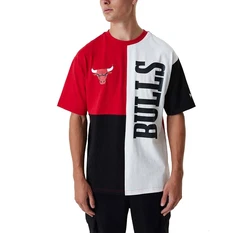 New Era T-Shirt NBA Cut and Sew Chibul rot/weiß/blau