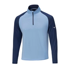Longsweatshirt Golf Layer Breeze Quick Dry 1/4 Zip Hellblau Herren XXL