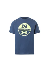 North Sails T-Shirt mit Maxi-Logo-Aufdruck 