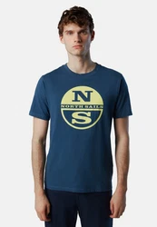 North Sails T-Shirt mit Maxi-Logo-Aufdruck 