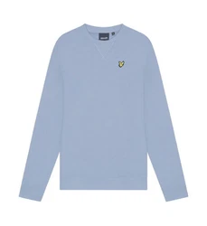 Lyle & Scott Sweatshirt Crew Neck Hellblau/Blau